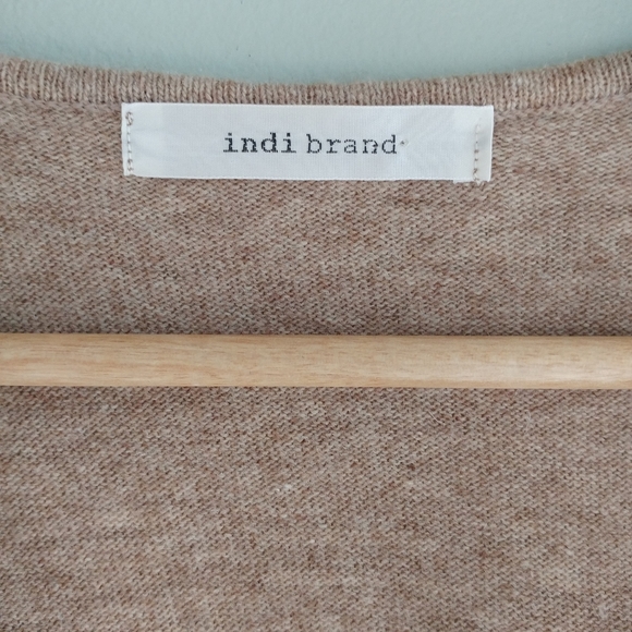 Indi Button tie waist vest - Picture 4 of 12